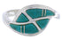 Turquoise Sterling Silver Jewelry Ring Size 8-1/4 WX41075